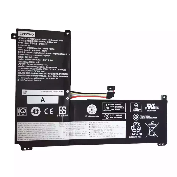 Batería Para Laptop LENOVO L19L2PF1 L19C2PF1 L19M2PF1