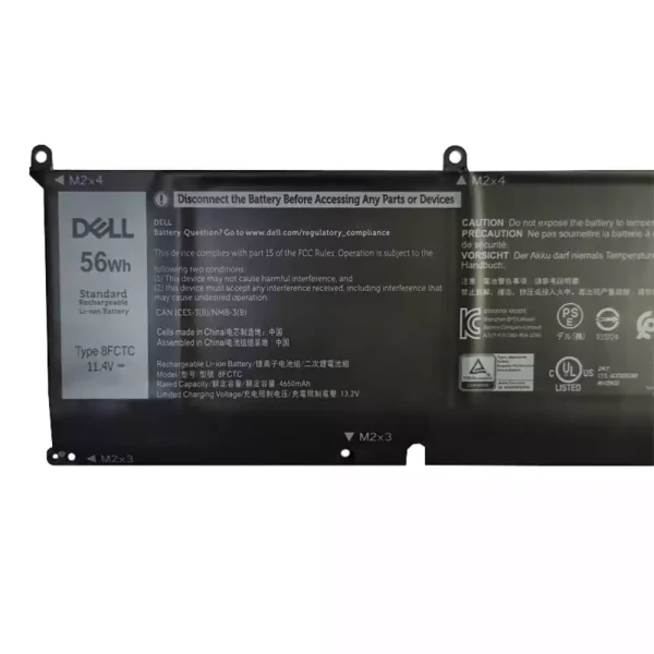 Batería Para Laptop DELL 8FCTC - Imagen 3
