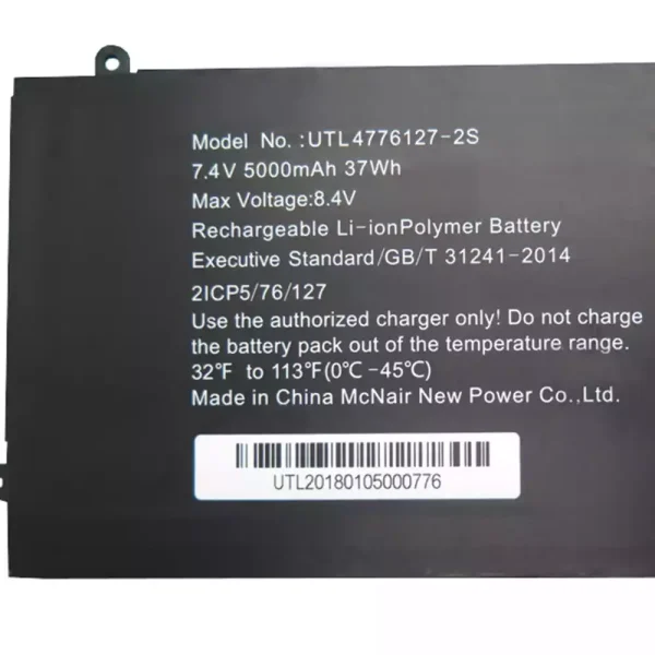 Batería Para Laptop UTL4776127-2S - Imagen 2