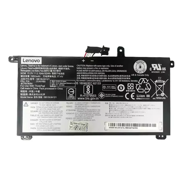 Batería Para Laptop LENOVO Thinkpad T570 T580 P51S P52S