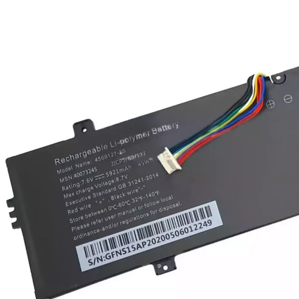 Batería Para Laptop 4569127-2S 40073245 - Imagen 2