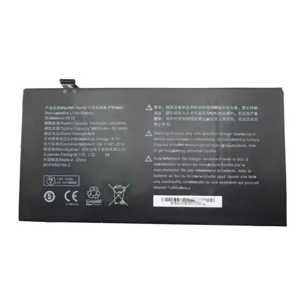 Batería Para Laptop EVE YE12