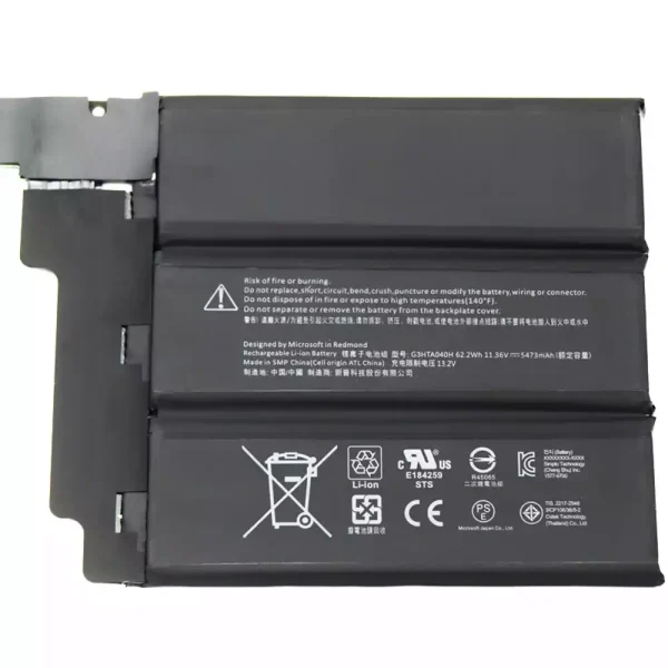 Batería Para Laptop Microsoft Surface Book 2 1813 - Imagen 3