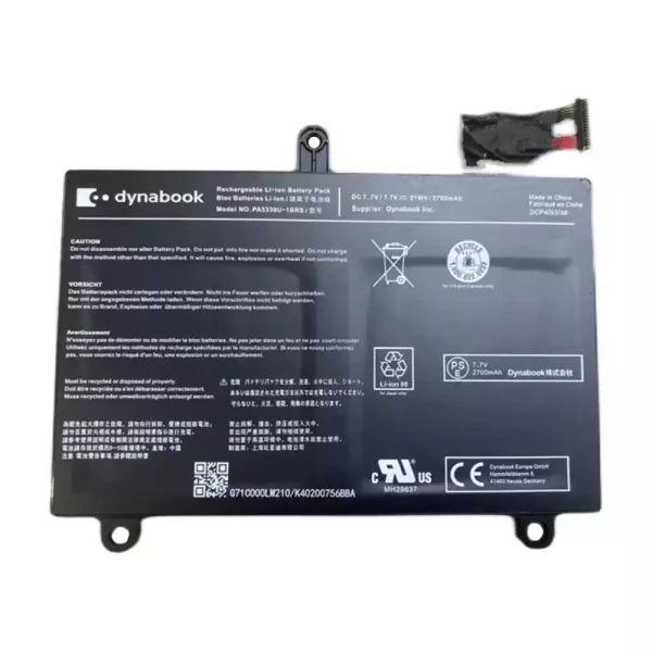 Batería Para Laptop TOSHIBA DYNABOOK PA5330U-1BRS