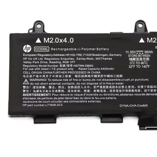 Batería Para Laptop HP EliteBook 830 835 840 845 G7 - Imagen 3