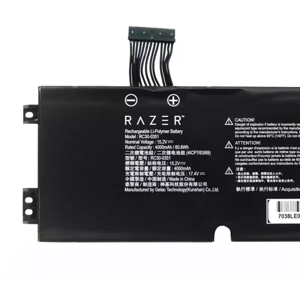 Batería Para Laptop Razer Blade 15 Base 2020 - Imagen 3