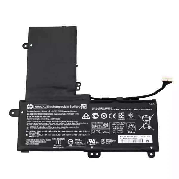 Batería Para Laptop HP NU03XL