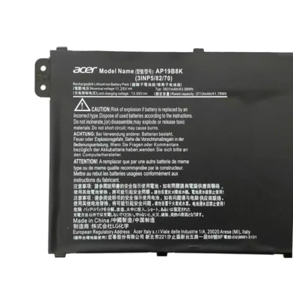 Batería Para Laptop ACER AP19B8K - Imagen 3