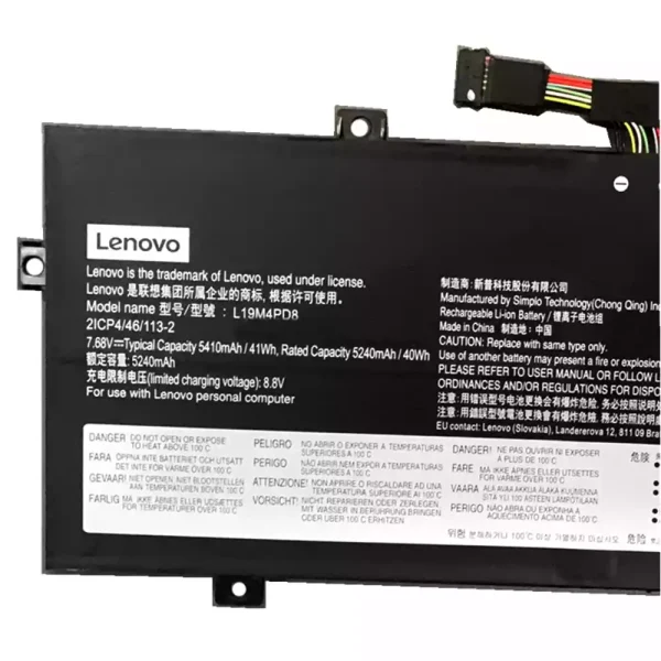 Batería Para Laptop LENOVO YOGA Duet 2020 - Imagen 3