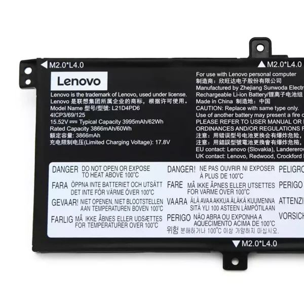 Batería Para Laptop LENOVO Thinkbook 14 G4+ IAP - Imagen 3