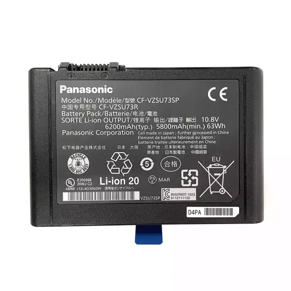 Batería Para Laptop PANASONIC CF-VZSU73R CF-VZSU73SP CF-VZSU73U Toughbook CF-D1