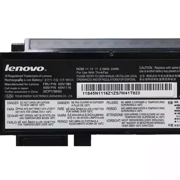 Batería Para Laptop LENOVO 45N1119 45N1118 45N1765 45N1116 X230S X240S - Imagen 3