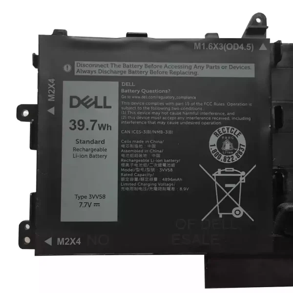Batería Para Laptop DELL 3VV58,Latitude 9420 2-in-1 - Imagen 2