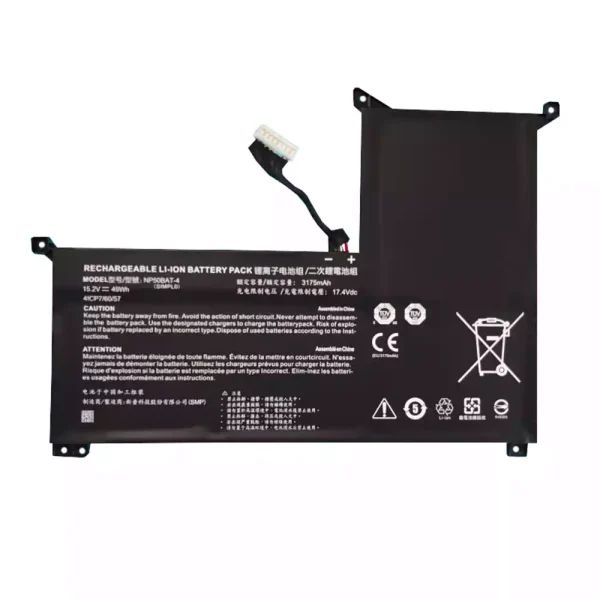Batería Para Laptop ThundeRobot 911M TR HJK,SCHENKER XMG Focus 15