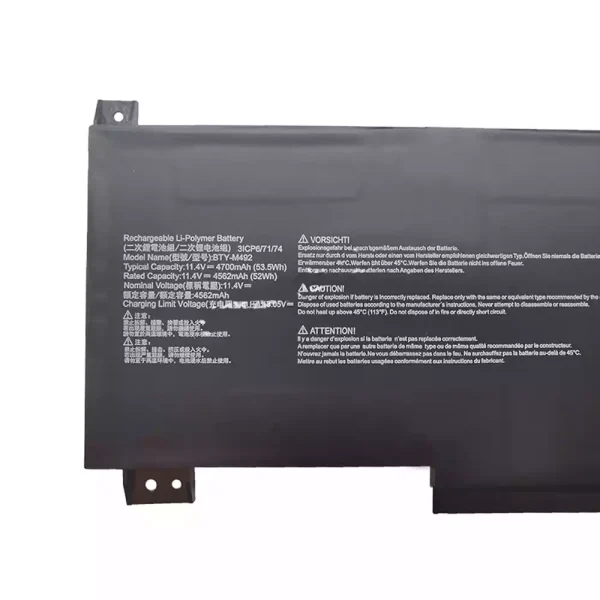 Batería Para Laptop MSI BTY-M492 - Imagen 3