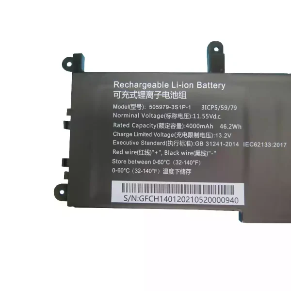 Batería Para Laptop 505979-3S1P-1,CHUWI CoreBook X pro - Imagen 3