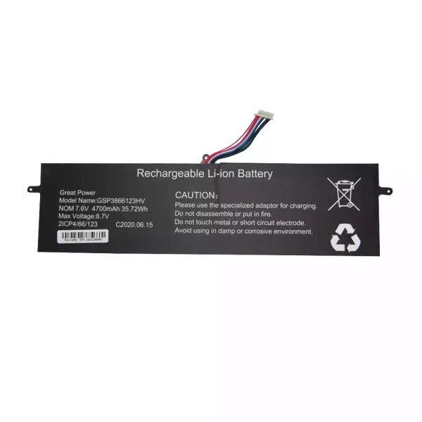 Batería Para Laptop GSP3866123HV IRBIS NB244