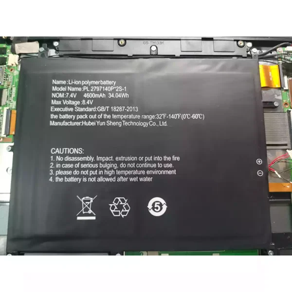 Batería Para Laptop PL2797140P*2S-1 odys winbook 13