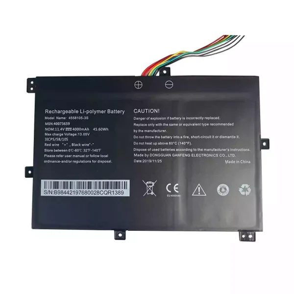 Batería Para Laptop 4558105-3S 40073659