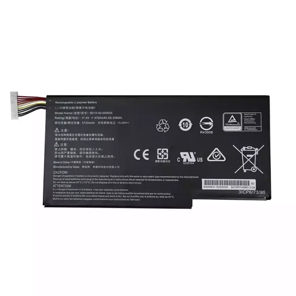 Batería Para Laptop B010-00-000004,Getac Evga SC15