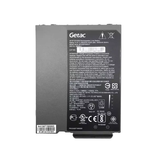 Batería Para Laptop GETAC BP4S2P2900-P 441871910010 RX10