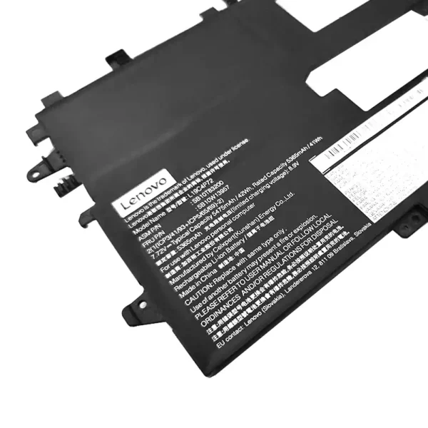 Batería Para Laptop LENOVO L19C4P72 SB10T83200 5B10W13957,Thinkpad X1 Titanium - Imagen 3