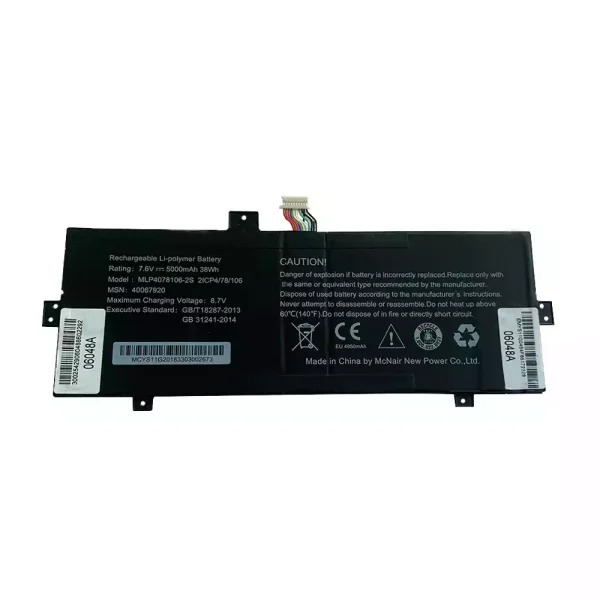 Batería Para Laptop MLP4078106-2S