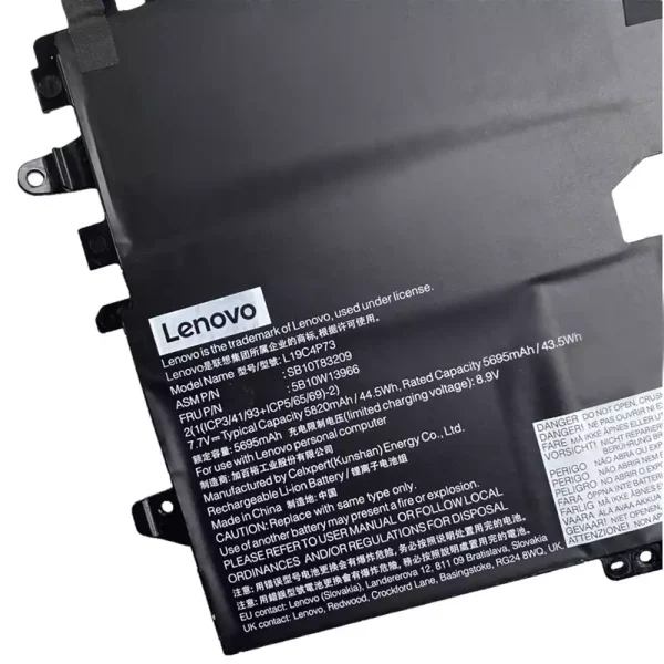 Batería Para Laptop LENOVO Thinkpad X1 Titanium,SB10T83208 SB10T83209 5B10W13965 5B10W13966 - Imagen 3