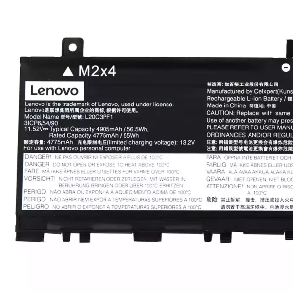 Batería Para Laptop LENOVO L20D3PF0 L20C3PF1 L20M3PF1 - Imagen 3