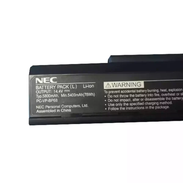 Batería Para Laptop NEC PC-VP-BP68 - Imagen 2