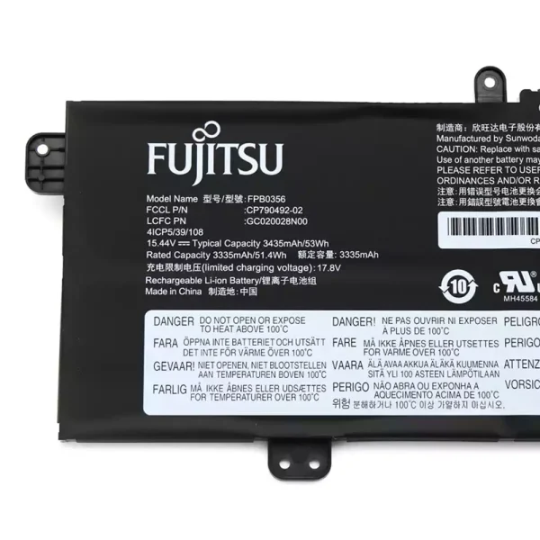 Batería Para Laptop Fujitsu FPB0356 GC020028N00 CP790492-02 - Imagen 3