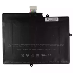 Batería para Tablet HP 635574-001,635574-002