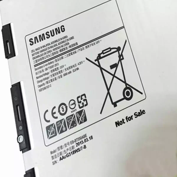 Batería para Tablet SAMSUNG Galaxy Tab A 9.7 SM-T550,SM-T555 - Imagen 3