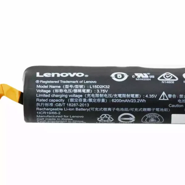 Batería para Tablet LENOVO YT3-X90,YT3-X90F,YT3-X90L - Imagen 3