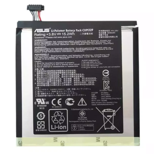 Batería para Tablet ASUS C11P1329