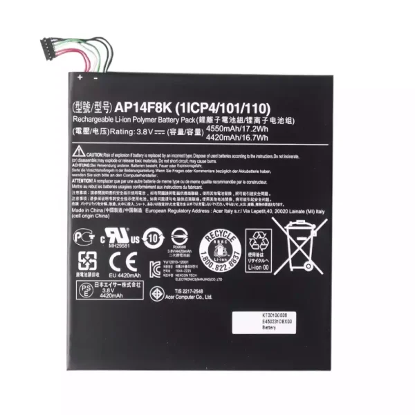 Batería para Tablet Acer Iconia One 8 B1-810,W1-810