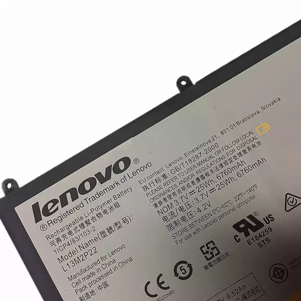 Batería para Tablet LENOVO miix 3-1030 - Imagen 3