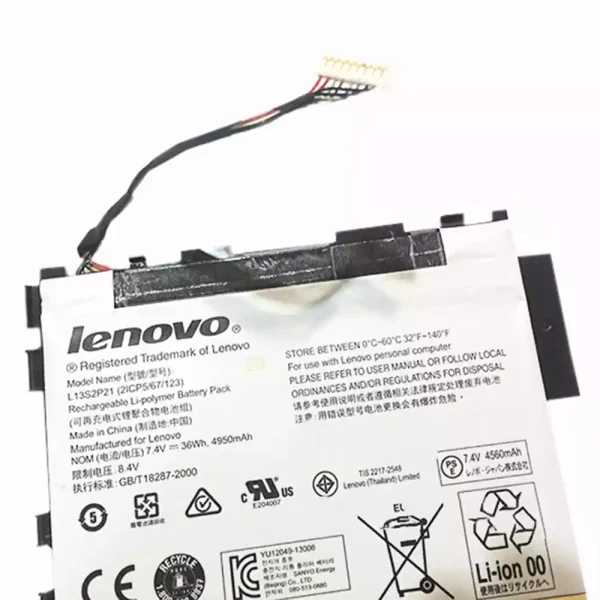 Batería para Tablet LENOVO L13S2P21 - Imagen 3