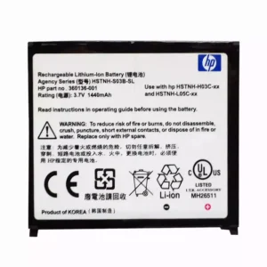 Batería para Tablet HP 364401-001,360136-001