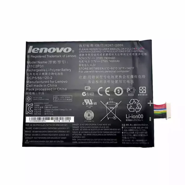 Batería para Tablet LENOVO L11C2P31