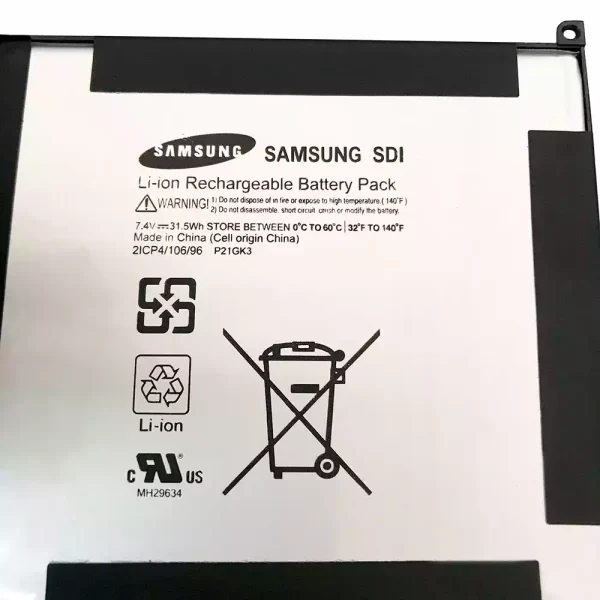Batería para Tablet P21GK3,Microsoft surface RT 1516 - Imagen 3