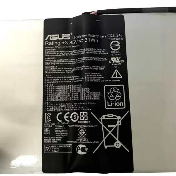 Batería para Tablet ASUS C12N1343 - Imagen 3