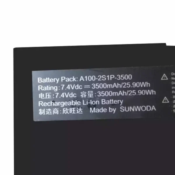 Batería para Tablet Hasee A100-2S1P-3500 - Imagen 3