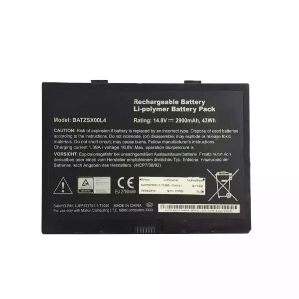 Batería para Tablet Medion R12 Table PC,BATZSX00L4
