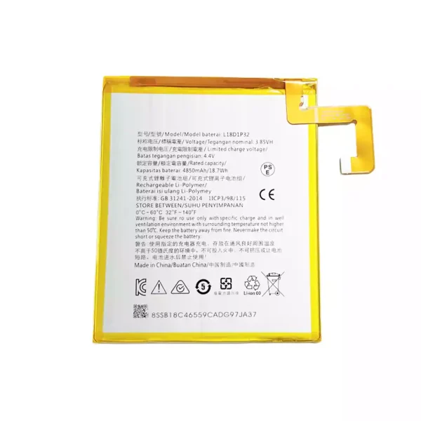 Batería para Tablet LENOVO Tablet M10 TB-X605L TB-X605F TB-X605M TB-X605N TB-X505X TB-X505L TB-X505F