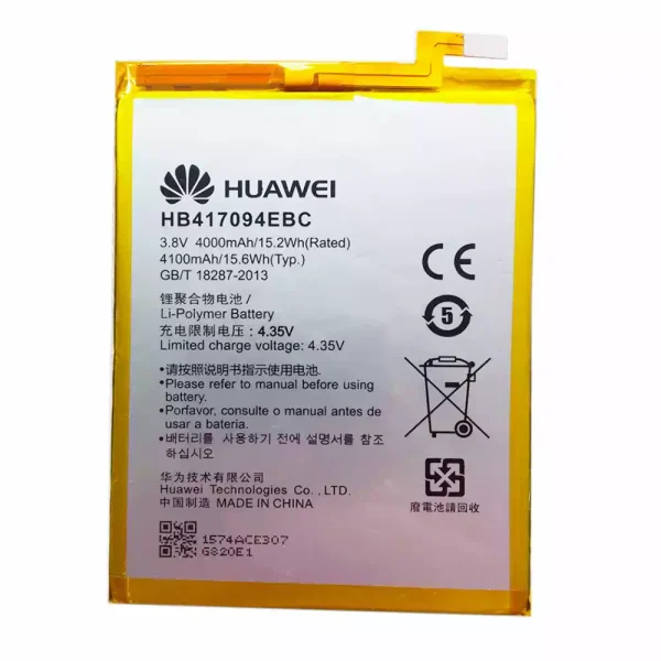 Batería HB417094EBC para Huawei Mate 7