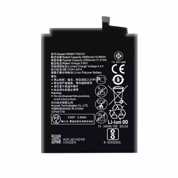 Batería HB366179ECE para Huawei Nova 2