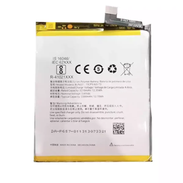 Batería BLP657 para OnePlus 6