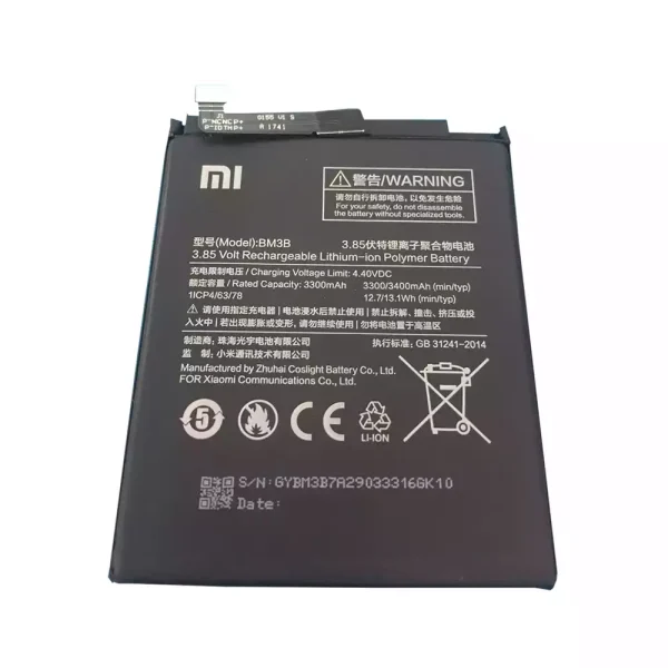 Batería BM3B para Xiaomi Mi Mix 2,Mi Mix 2S
