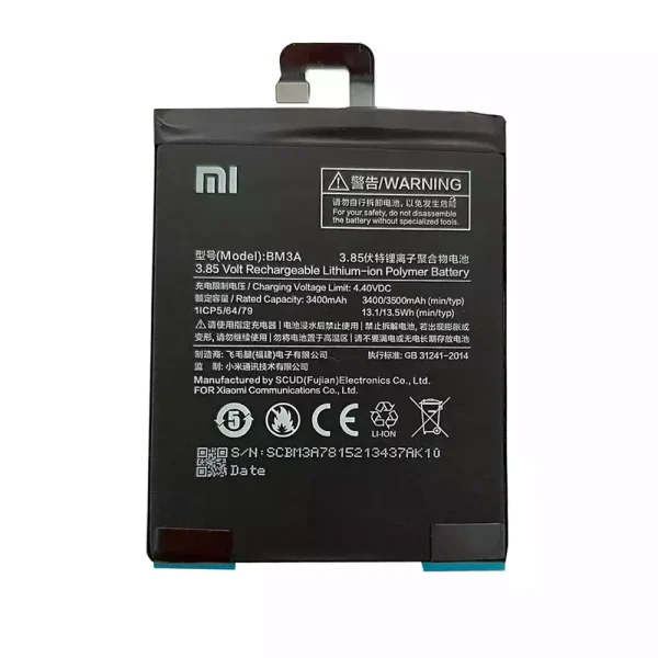 Batería BM3A para Xiaomi Mi Note 3